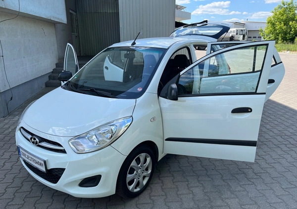 Hyundai i10 cena 14800 przebieg: 148000, rok produkcji 2012 z Płock małe 232